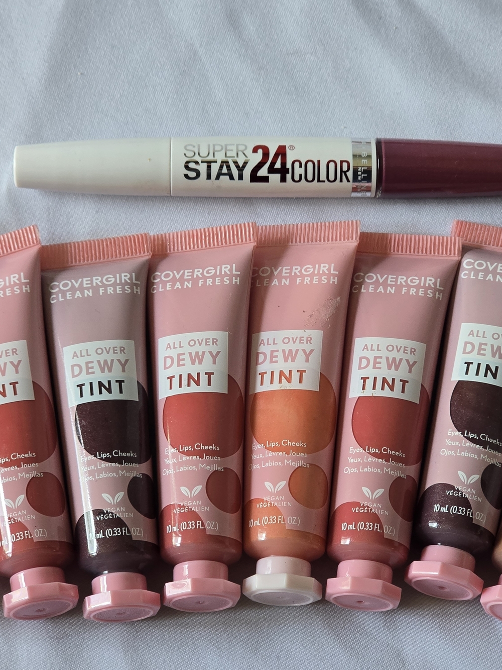 COVERGIRL All Over Dewy Tint Set in Pink, Coral, Berry, Mauve